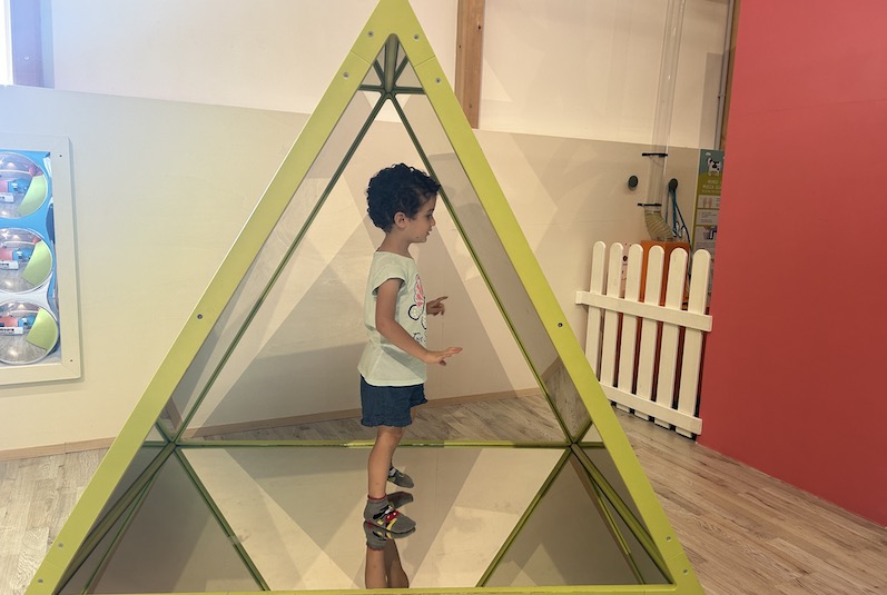 giochi nella zona 0-3 anni al Children's Museum Verona