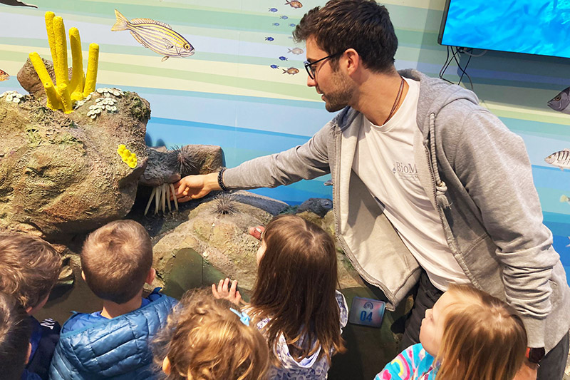 Visita guidata per bambini al BioMa di Miramare