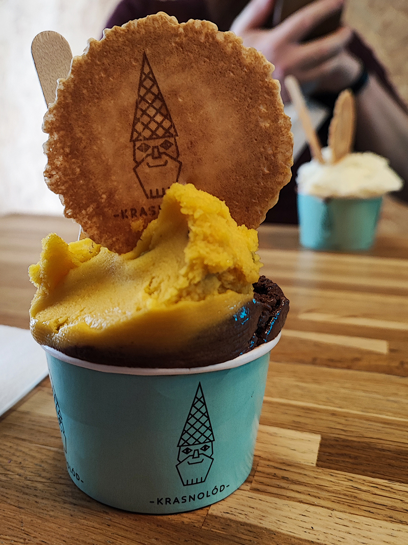 Gelato a tema gnomi