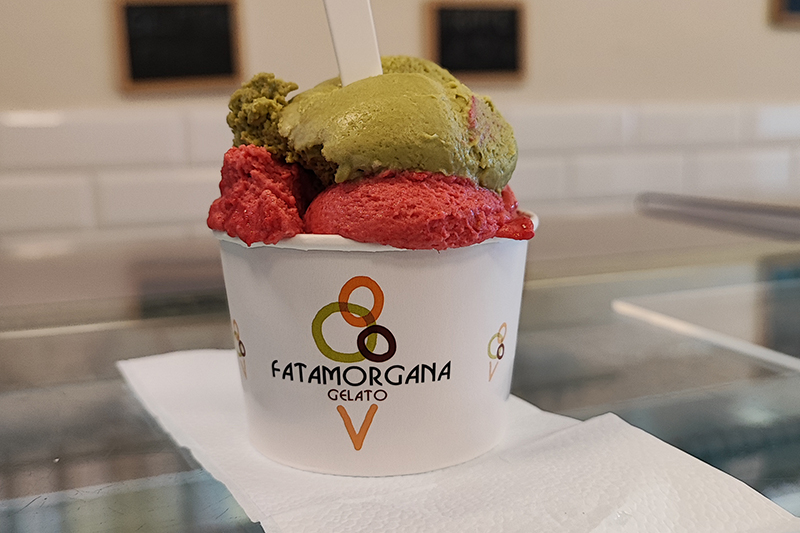 Il gelato di Fata Morgana a Roma