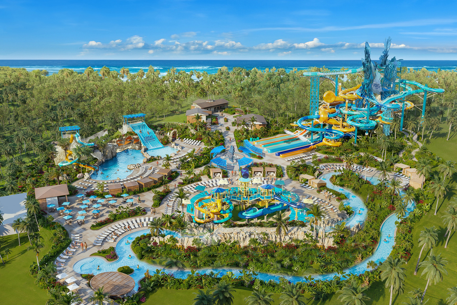 Panoramica di Great Stirrup Cay