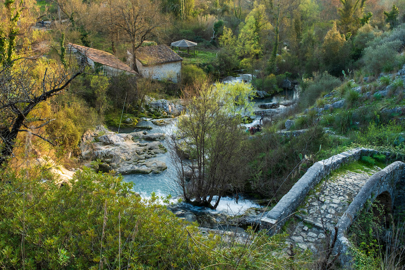 Cascate sant'angelo a fasanella, campania