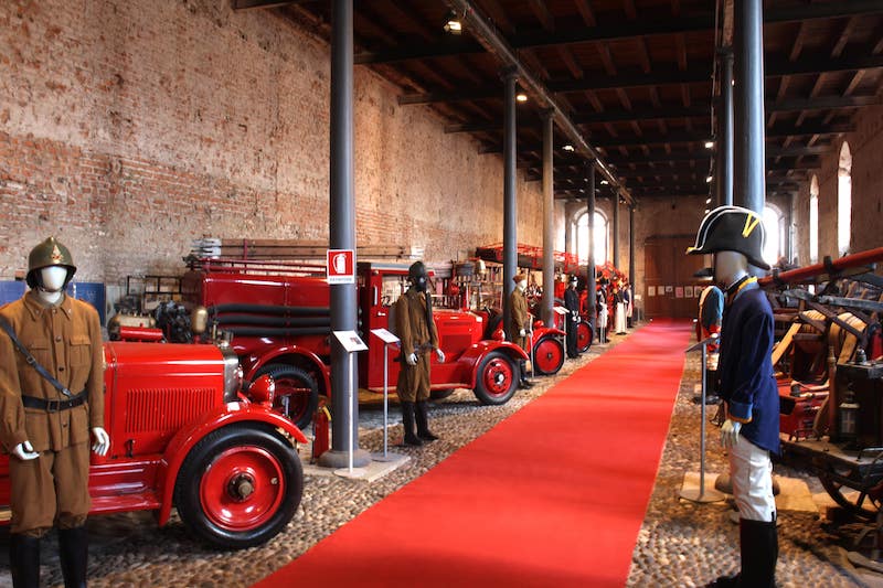 museo vigili del fuoco esposizione