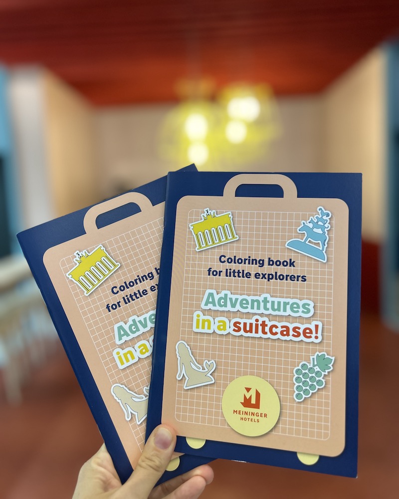 Coloring book Meininger Hotels