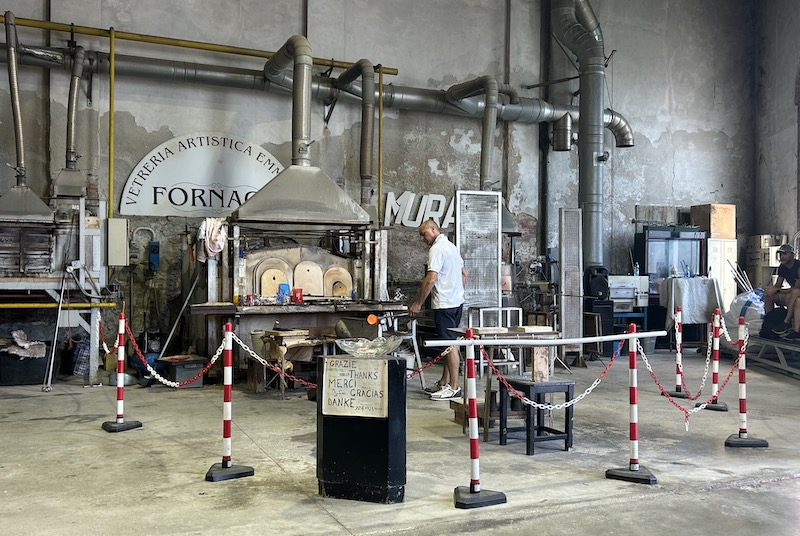 mastro vetraio fornace Murano