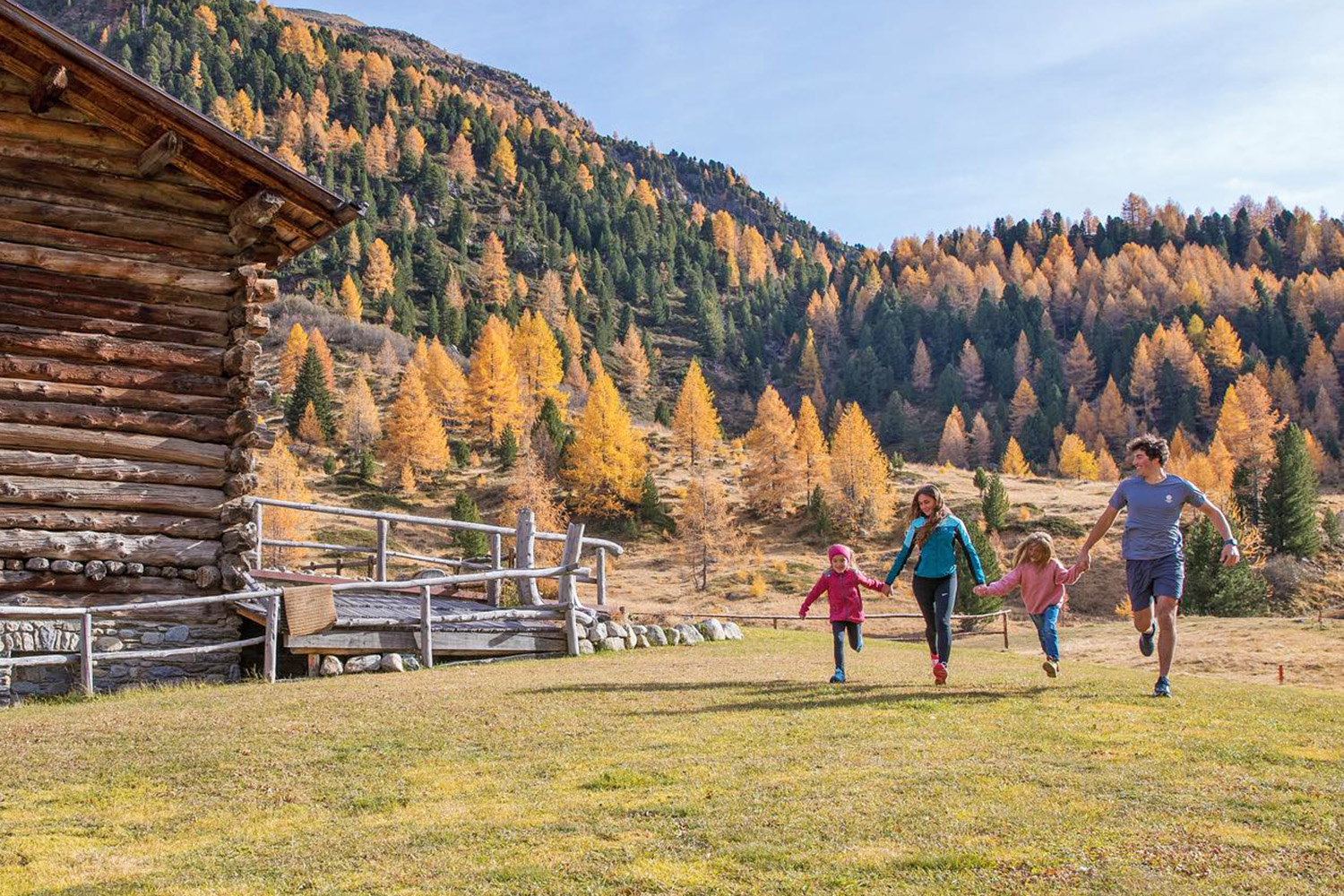 Passeggiate autunnali a Bormio per famiglie con bambini