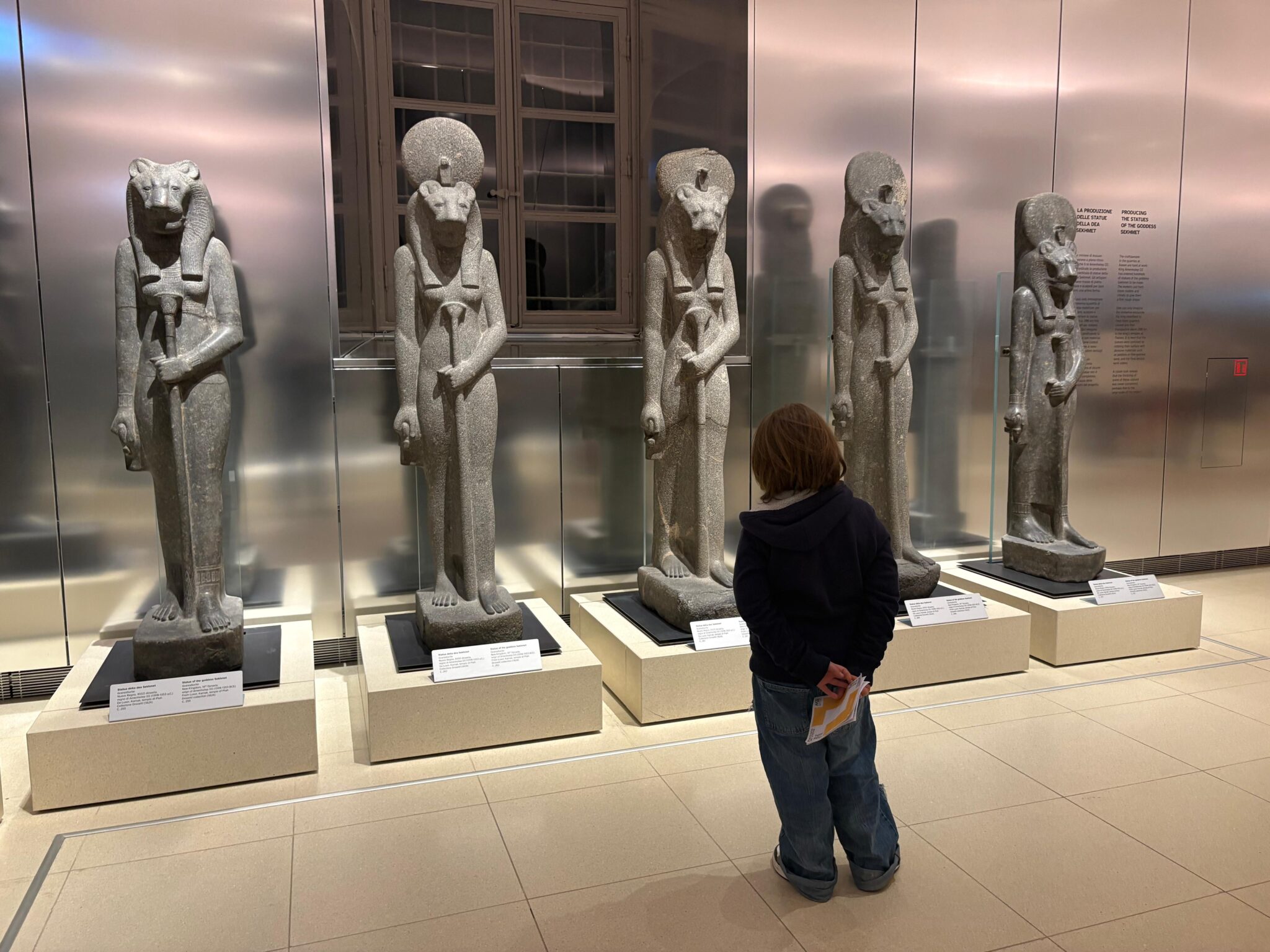Al Museo Egizio di Torino con i bambini, Sala dei Re