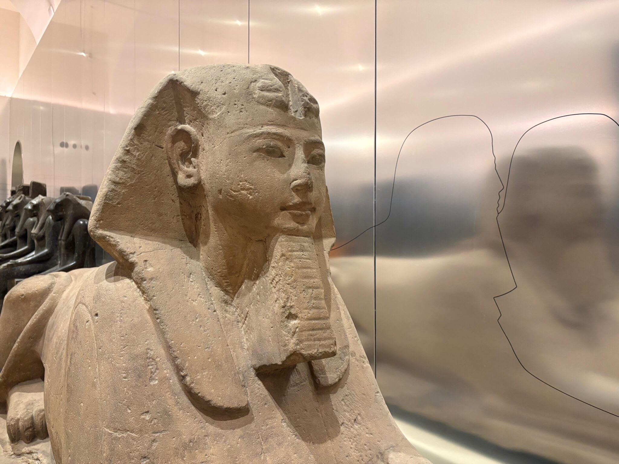 Museo Egizio di Torino, visita in famiglia, Dea Sekhmet