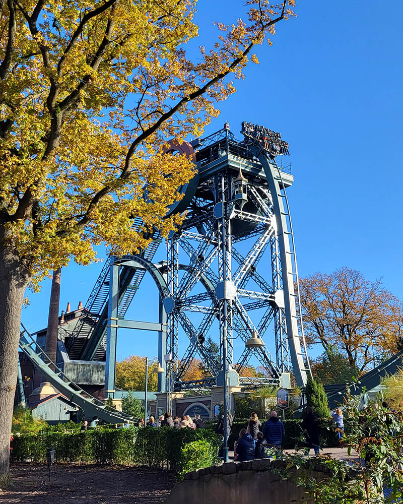 Parco di Efteling in Olanda in autunno e inverno, obaron1898