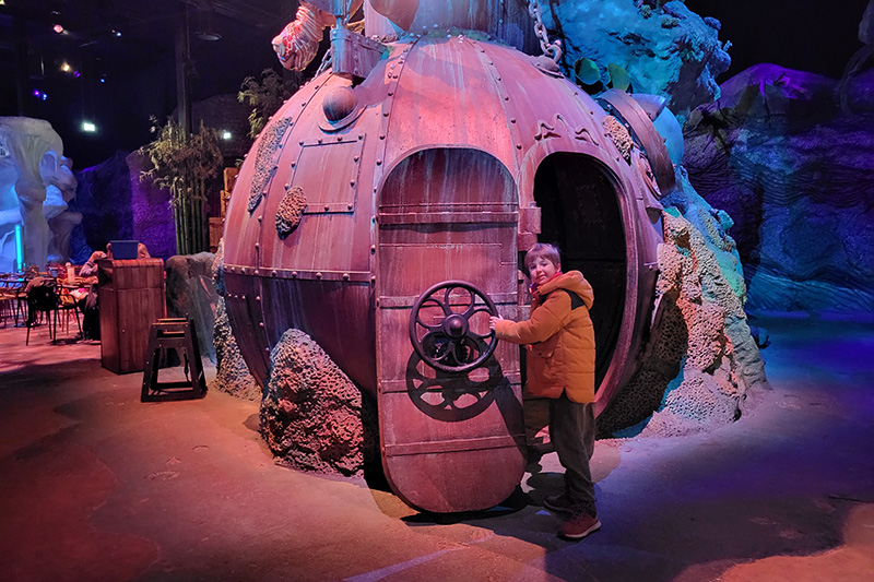 Parco di Efteling in Olanda in autunno e inverno con i bambini, Ristorante Fabula