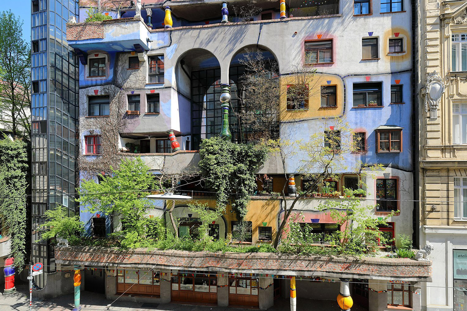 Vienna per il sociale, Kunst Haus Wien di Hundertwasser