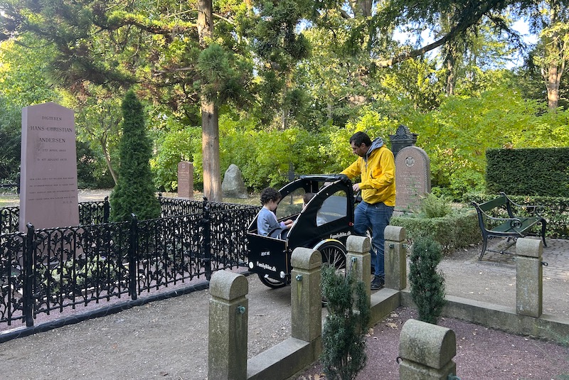 Copenaghen tomba Hans Christian Andersen