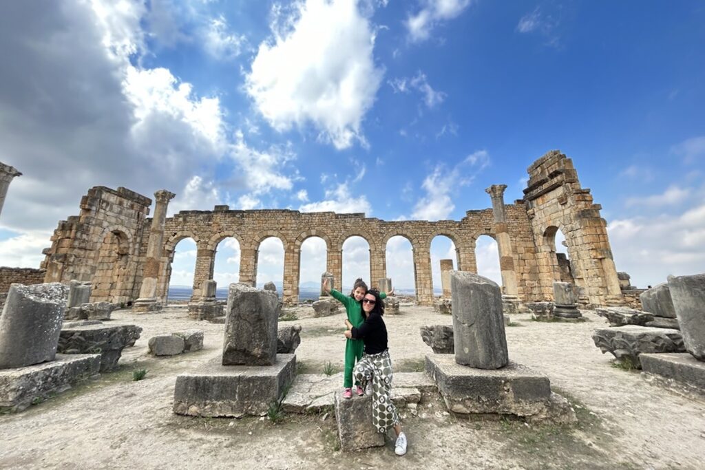 Volubilis in Marocco con bambini
