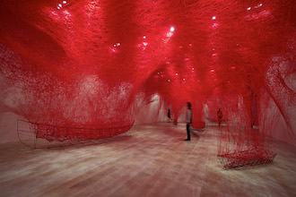 installazione mao torino Chiharu Shiota