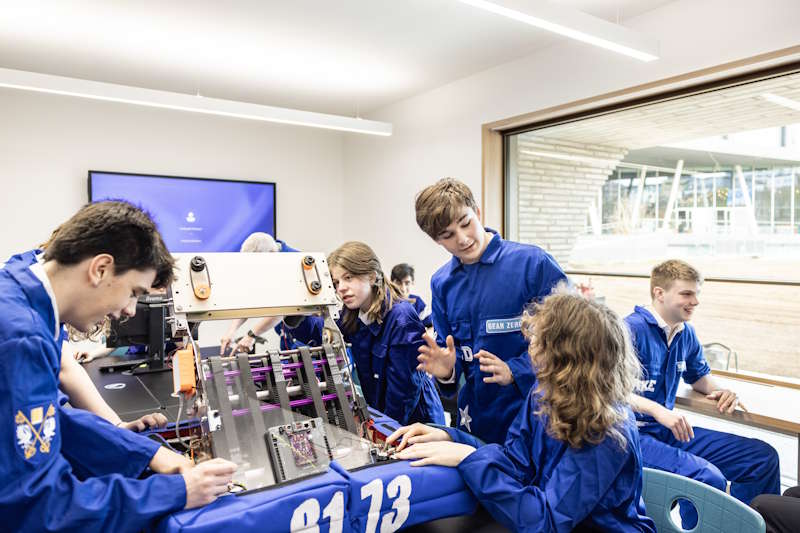 Aule di laboratorio al Brighton College