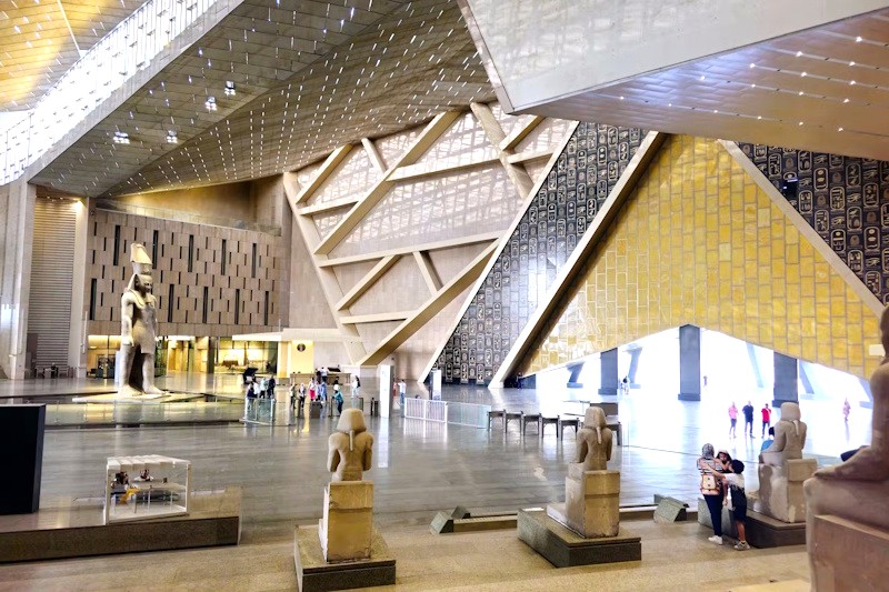 Grand Egyptian Museum al Cairo.