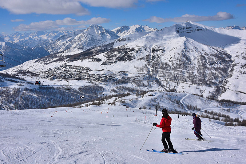 Piste da sci, Sestriere