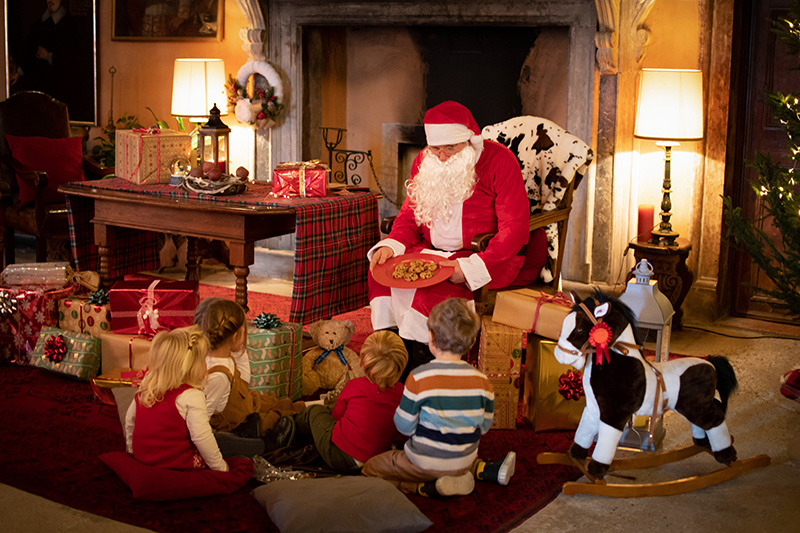 Babbo Natale a Castel Valer.