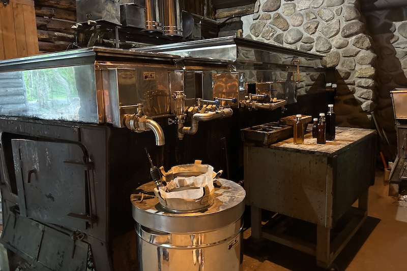 produzione sciroppo acero