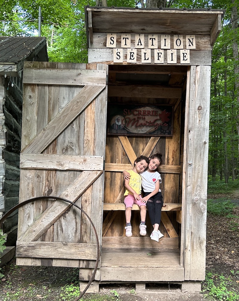 station selfie cabane à sucre