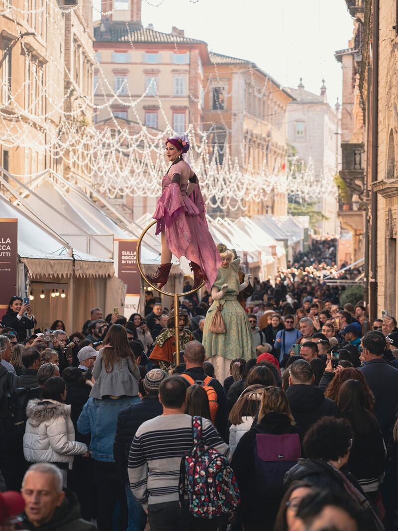 Eurochocolate Perugia: Choco Buskers