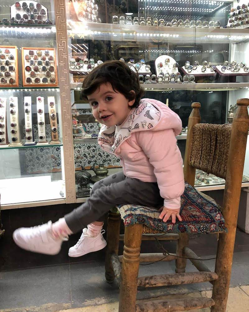 bambina gran bazar Istanbul