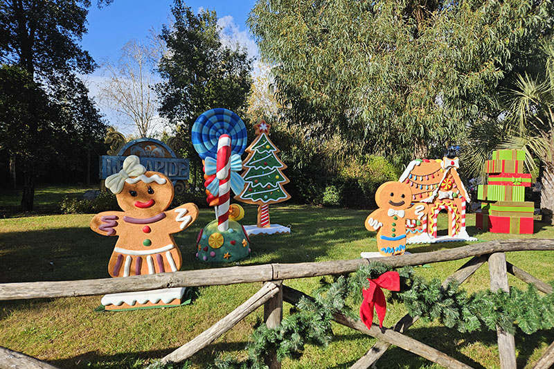 Allestimenti natalizi a MagicLand natale