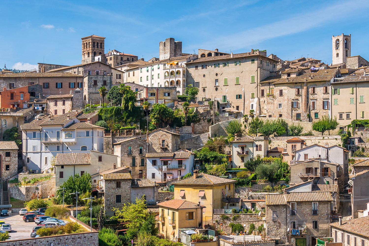 A Narni con bambini, panoramica della città