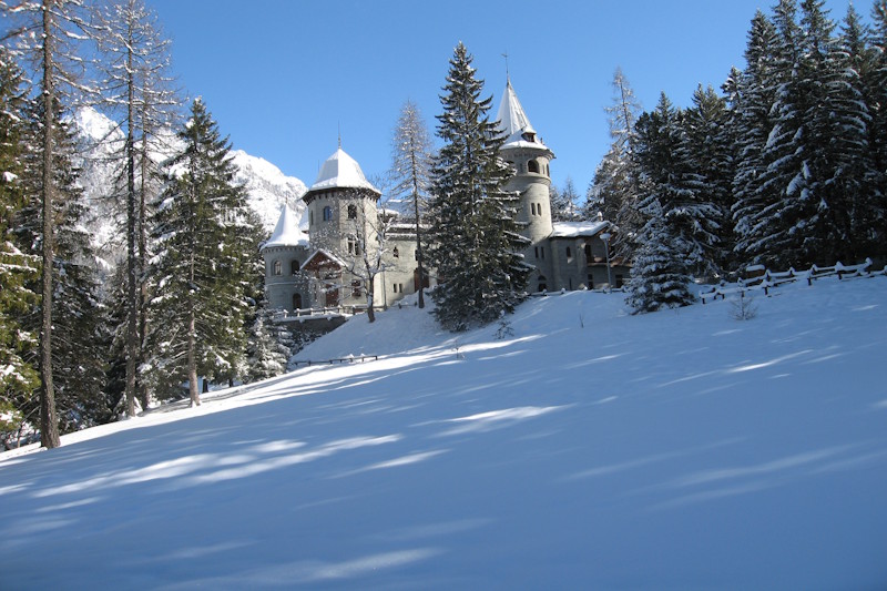 Castel Savoia in inverno