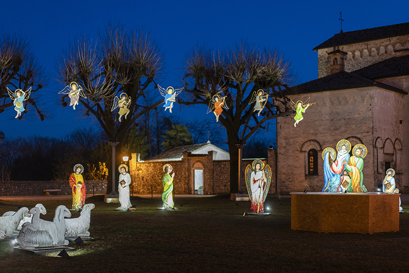 Presepe mosaico di Spilimbergo