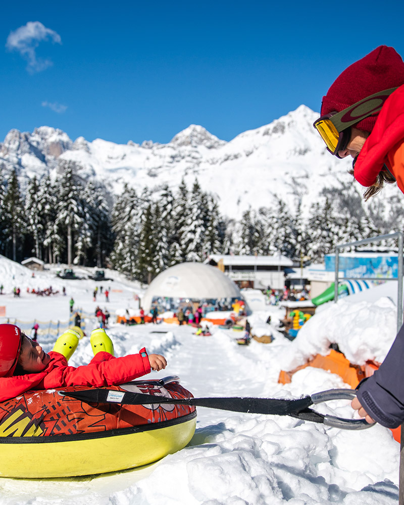 Gaggia Park, parco giochi sulla neve in Paganella