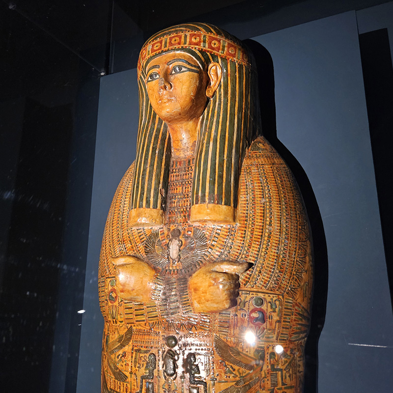 Mostra Tesori dei faraoni a Roma, Sarcofago interno di Ankhefenmut