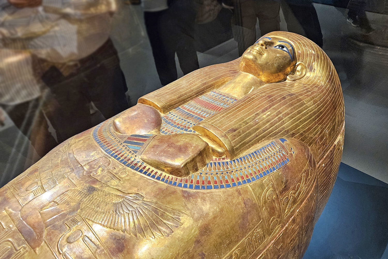 Mostra Tesori dei faraoni a Roma, Sarcofago di Tuya