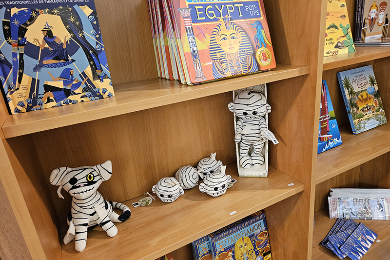 Mostra Tesori dei faraoni a Roma, Bookshop