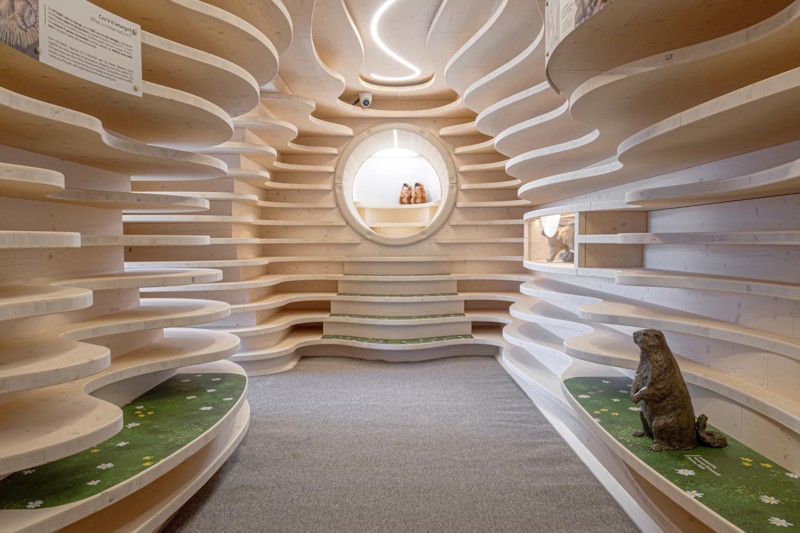 Tana delle marmotte Skyway Montebianco