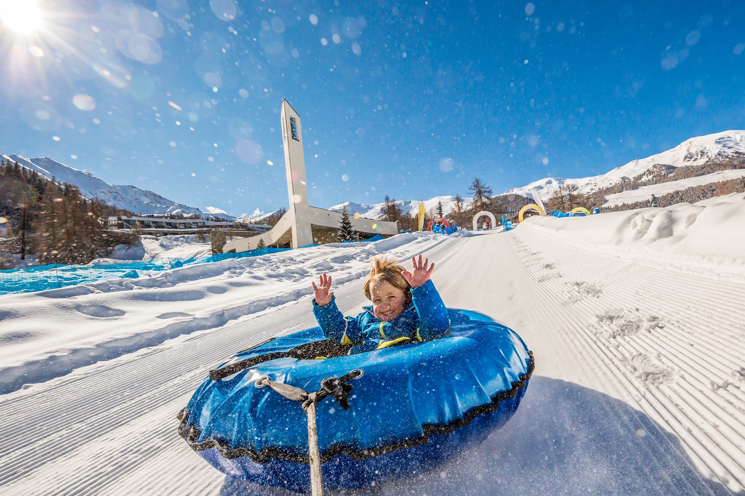 Valle d'Aosta in inverno Funpark