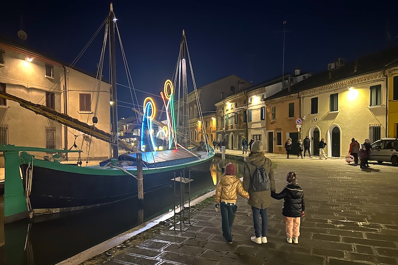 comacchio presepe barca