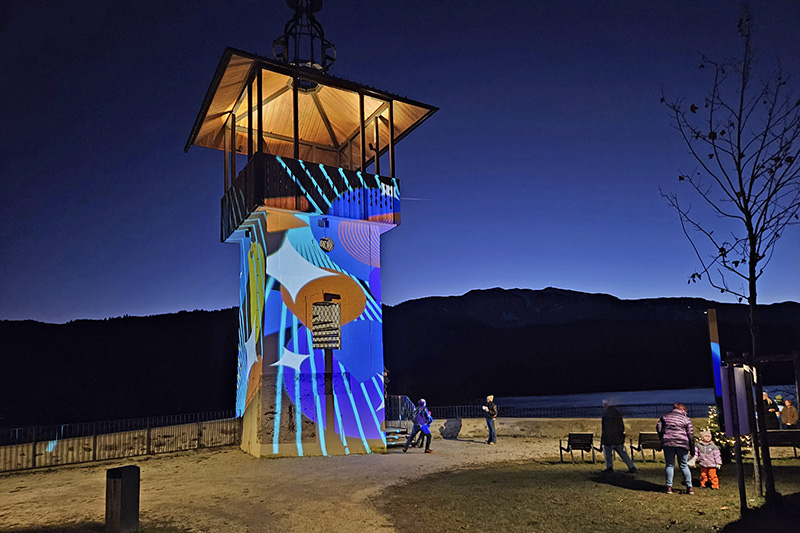 Avvento a Millstatt, Torre del Barbara-Egger-Park