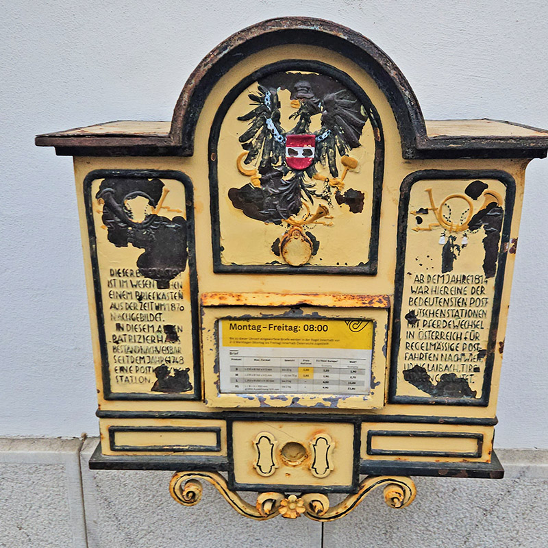 Cassetta postale al 26 di Hauptplatz