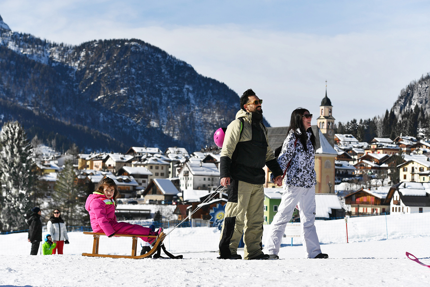 Sappada in inverno con bambini