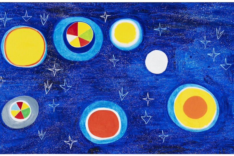 ArteFiera 20226. Nicola De Maria: Regno Dei Fiori. Esplorazione Cosmica del Profondo © Guerzoni