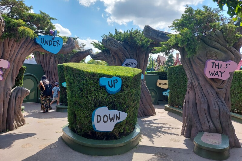 Parco Disneyland: il labirinto di Alice nel Paese delle Meraviglie