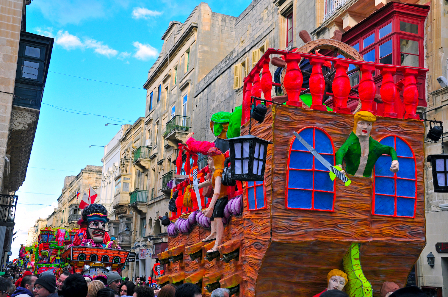 carnevale malta con bambini