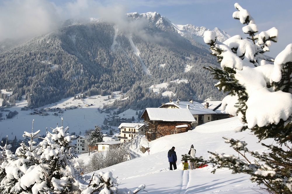 Vacanze a Moena in Val di Fassa: la neve ideale per i bambini e il relax familiare © ApT Val di Fassa, ph. N. Angeli