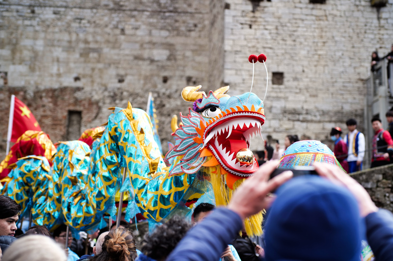 Il Capodanno Cinese di Prato: dragone