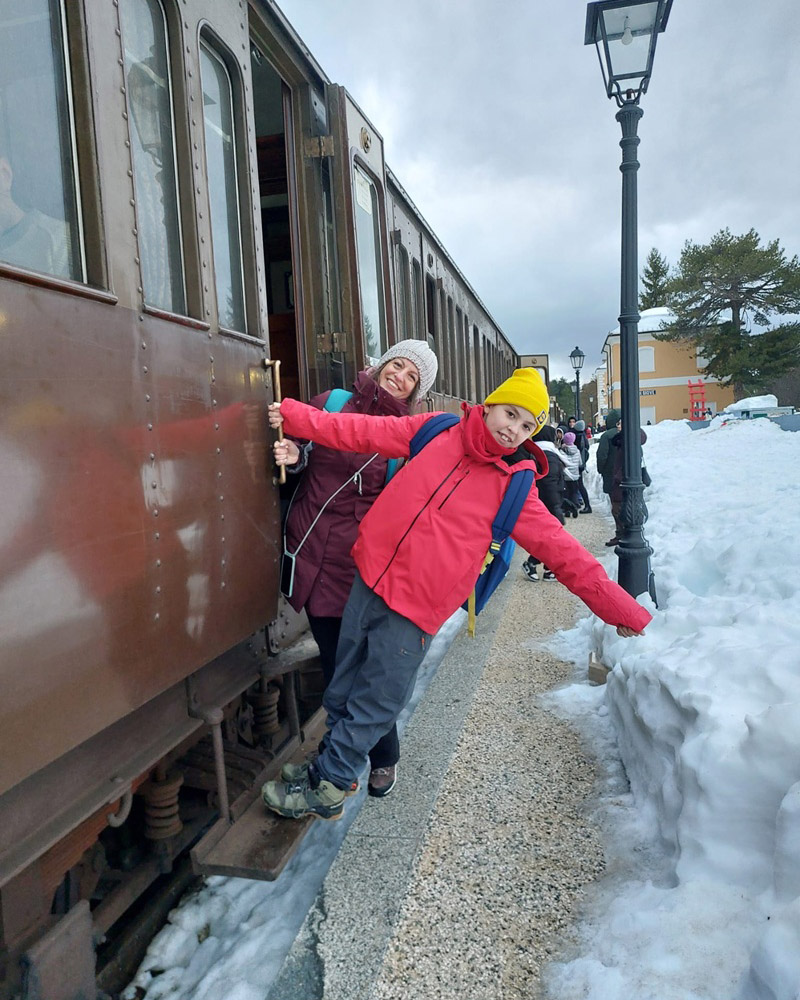 Transiberiana d'italia, la Ferrovia dei Parchi in Abruzzo, Campo di Giove