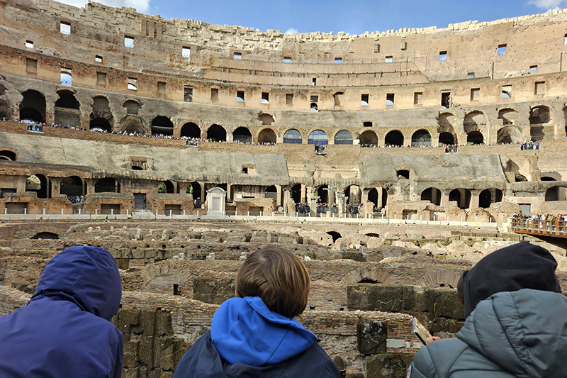 Visita guidata per bambini al Colosseo