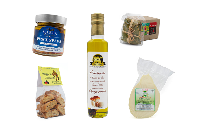 Prodotti allo shop online del Blue Marine Resort