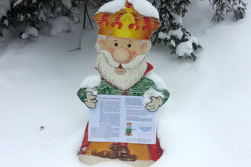 Sentiero delle leggende di Re Laurino in Val di Fassa