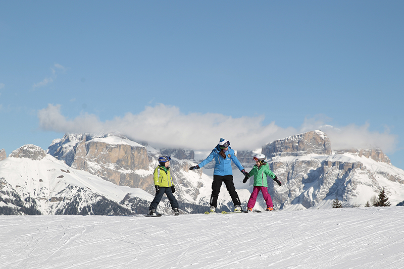 Skiarea Ciampedie © ApT Val di Fassa, ph. F. Modica